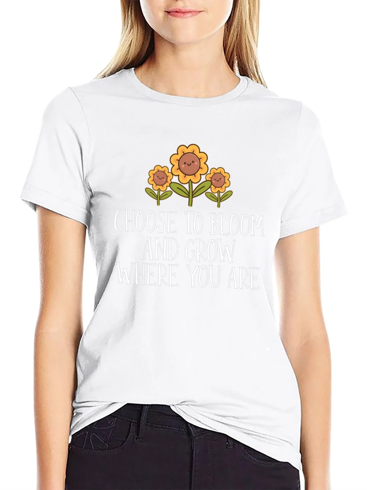 Choose to Bloom Graphic T-Shirt product image 8