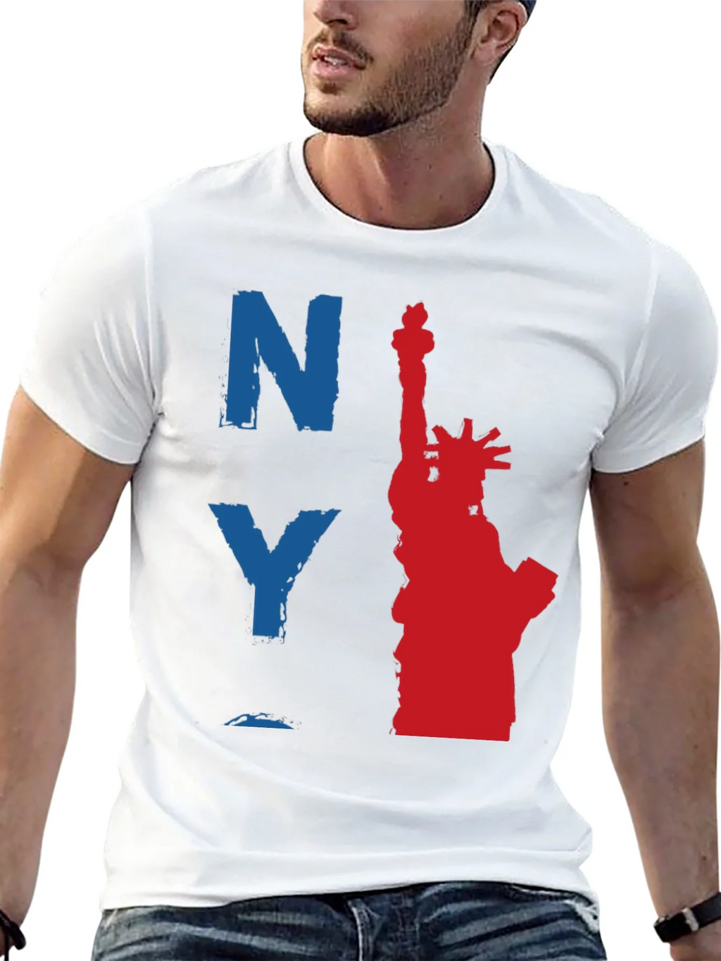 NY Statue of Liberty Graphic T-Shirt product image 12