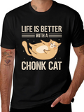 Life is Better With a Chonk Cat T-Shirt product image 1