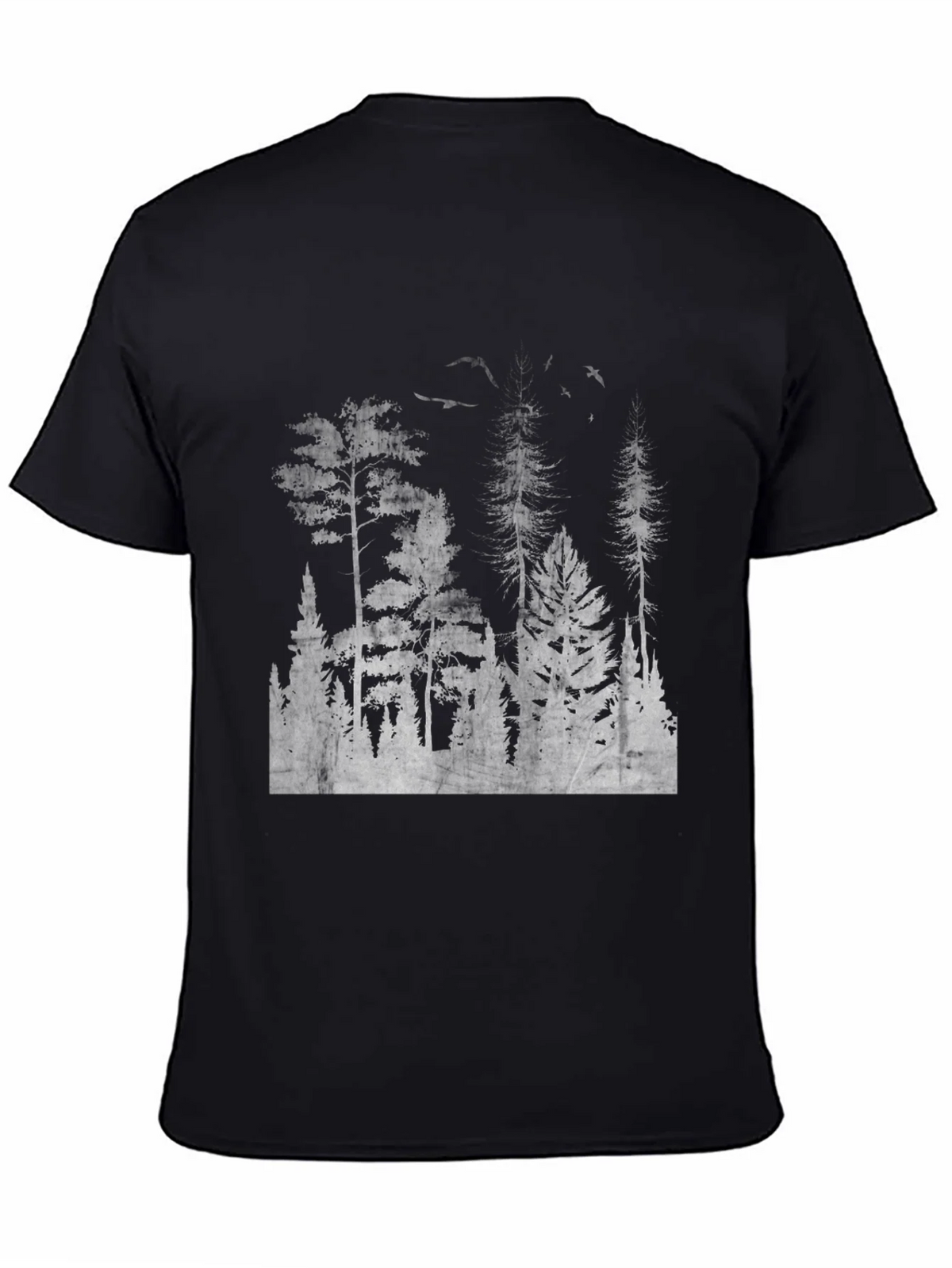 Mens Black Forest Print Tee product image 4