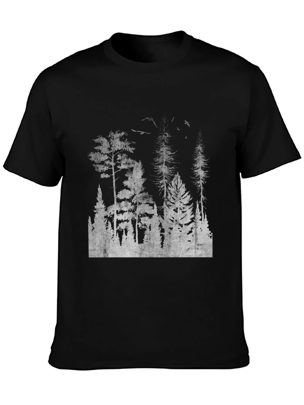 Mens Black Forest Print Tee product image 3