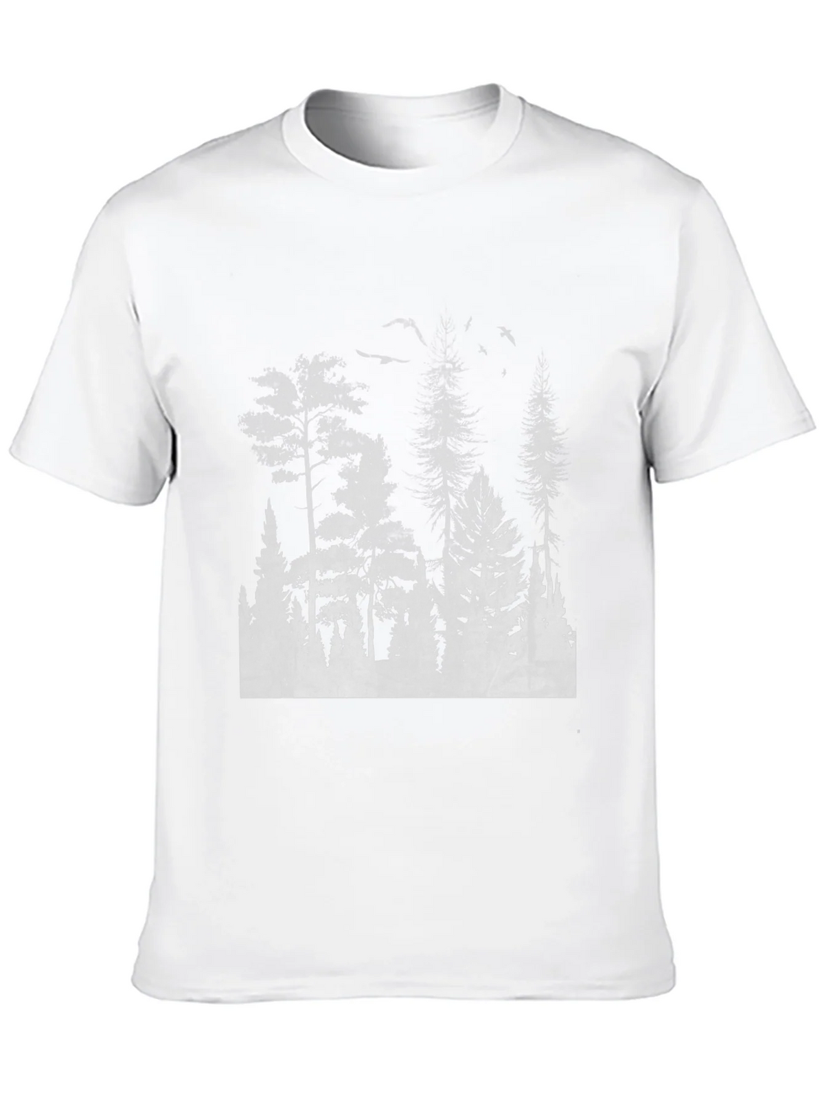 Mens Black Forest Print Tee product image 9