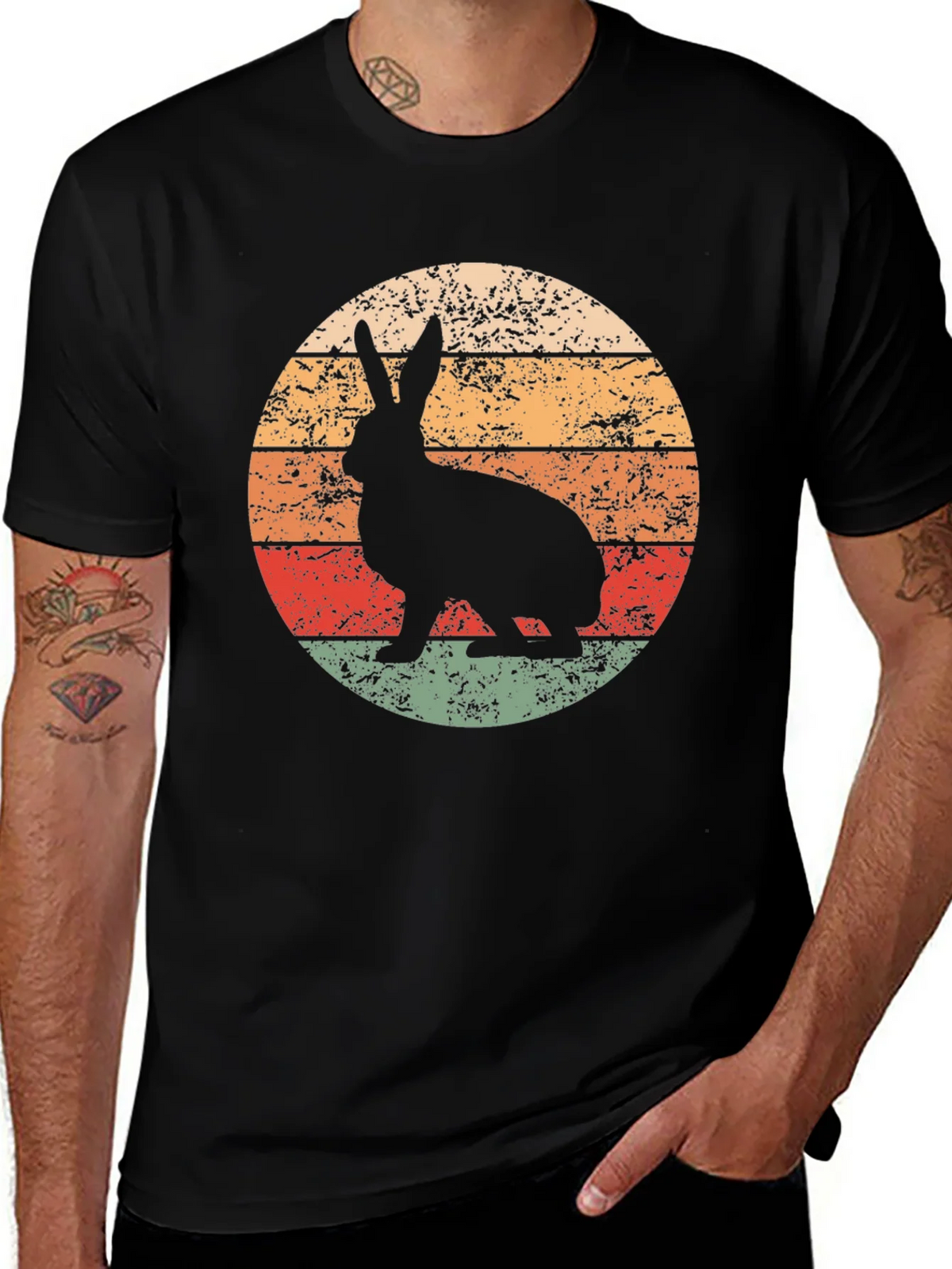 Retro Rabbit Graphic Tee product image 1