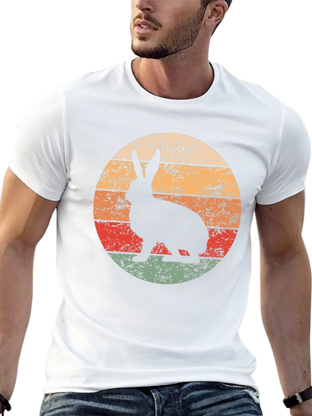 Retro Rabbit Graphic Tee product image 12