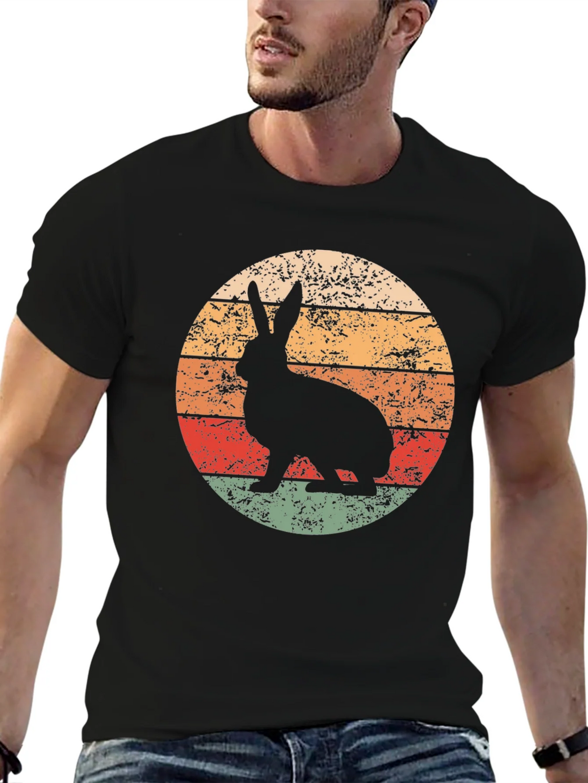 Retro Rabbit Graphic Tee product image 6