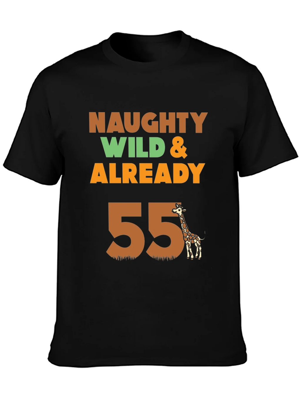 Naughty Wild & Already 55 Giraffe T-Shirt product image 3