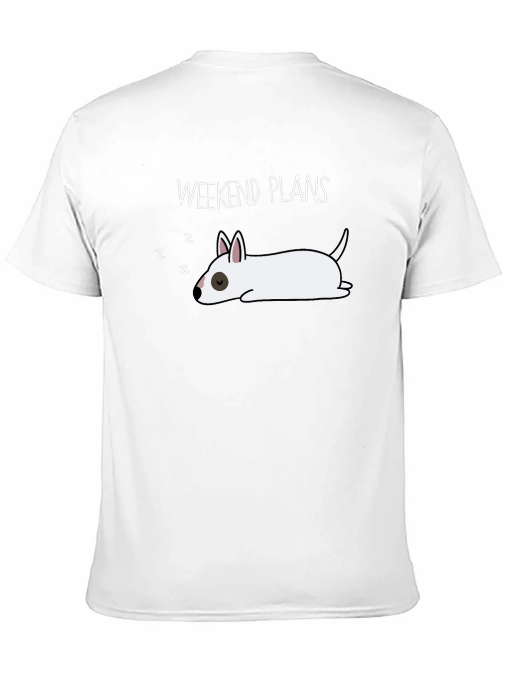Weekend Plans Dog T-Shirt - Lazy Day Comfort product image 10