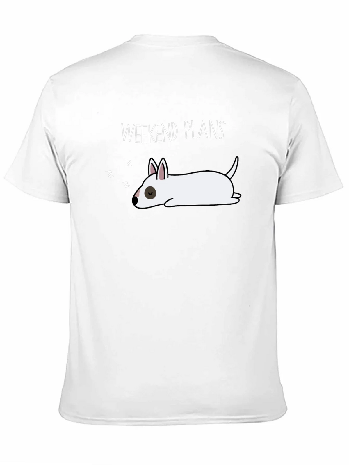 Weekend Plans Dog T-Shirt - Lazy Day Comfort product image 10