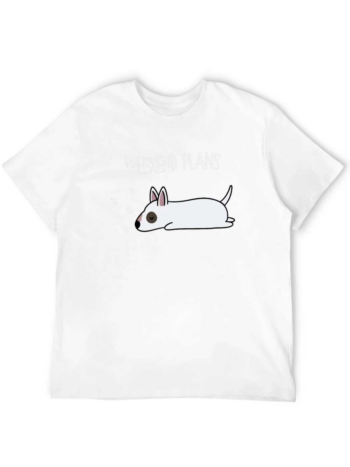 Weekend Plans Dog T-Shirt - Lazy Day Comfort product image 11