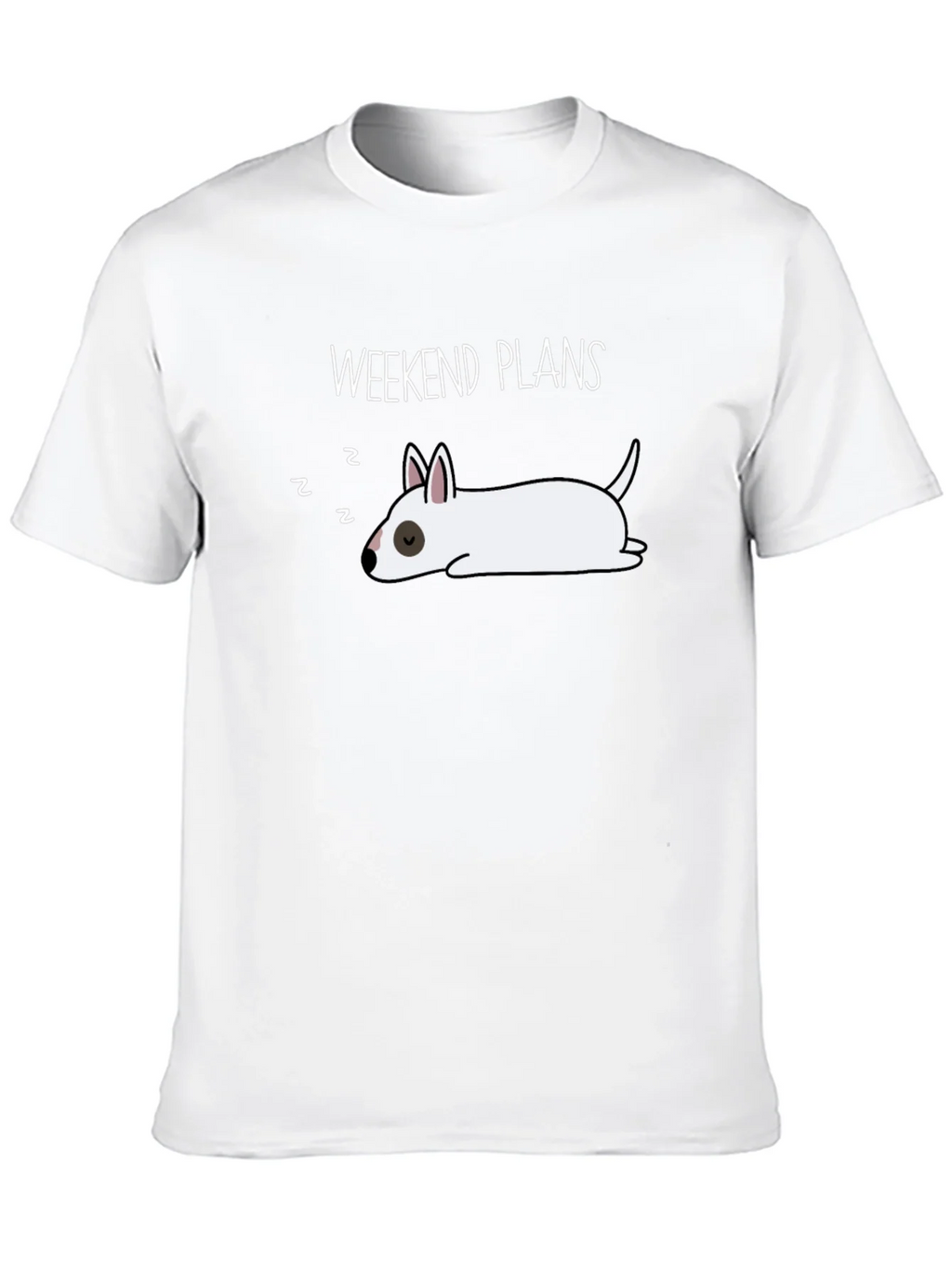 Weekend Plans Dog T-Shirt - Lazy Day Comfort product image 9