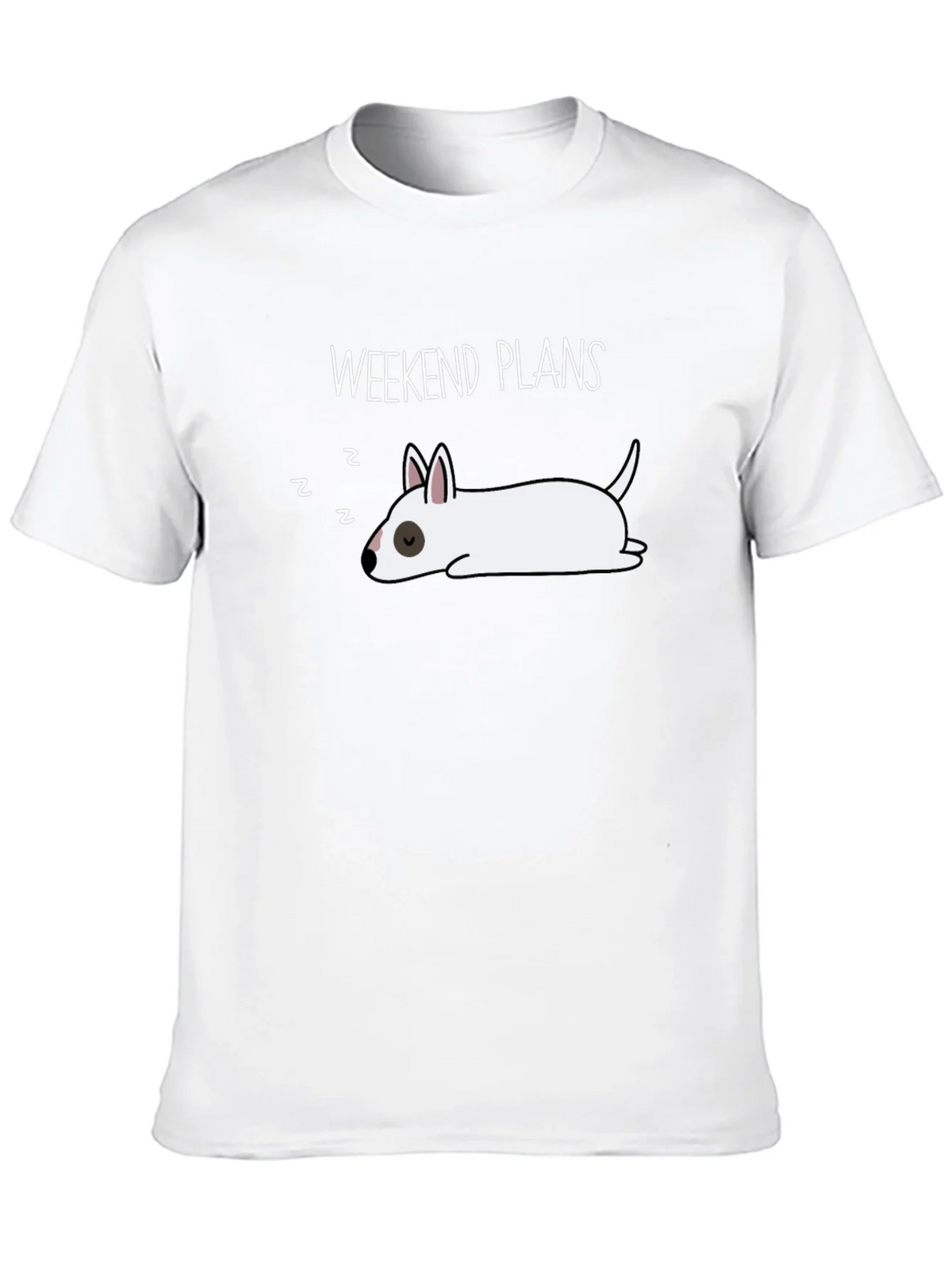 Weekend Plans Dog T-Shirt - Lazy Day Comfort product image 9