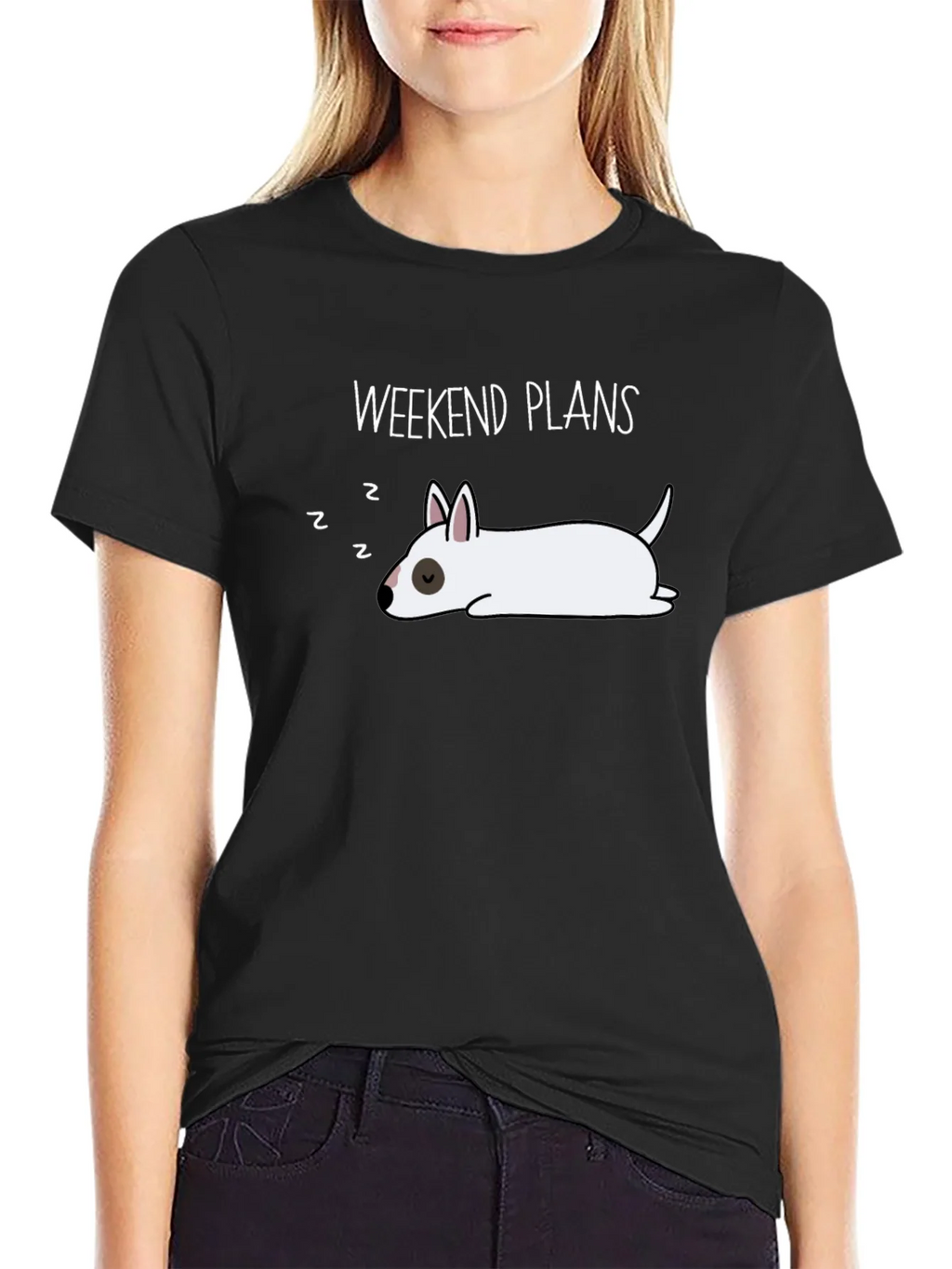 Weekend Plans Dog T-Shirt - Lazy Day Comfort product image 2