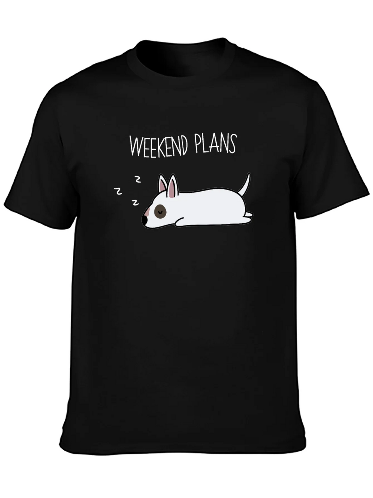 Weekend Plans Dog T-Shirt - Lazy Day Comfort product image 3