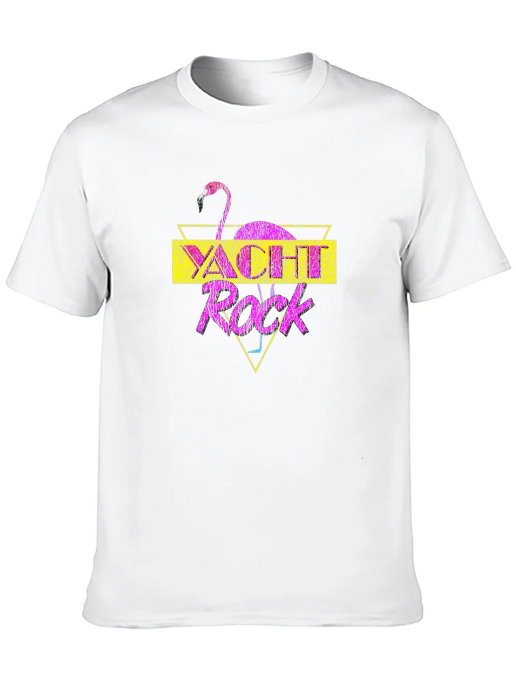 Yacht Rock Flamingo Graphic T-Shirt - Retro Style product image 9