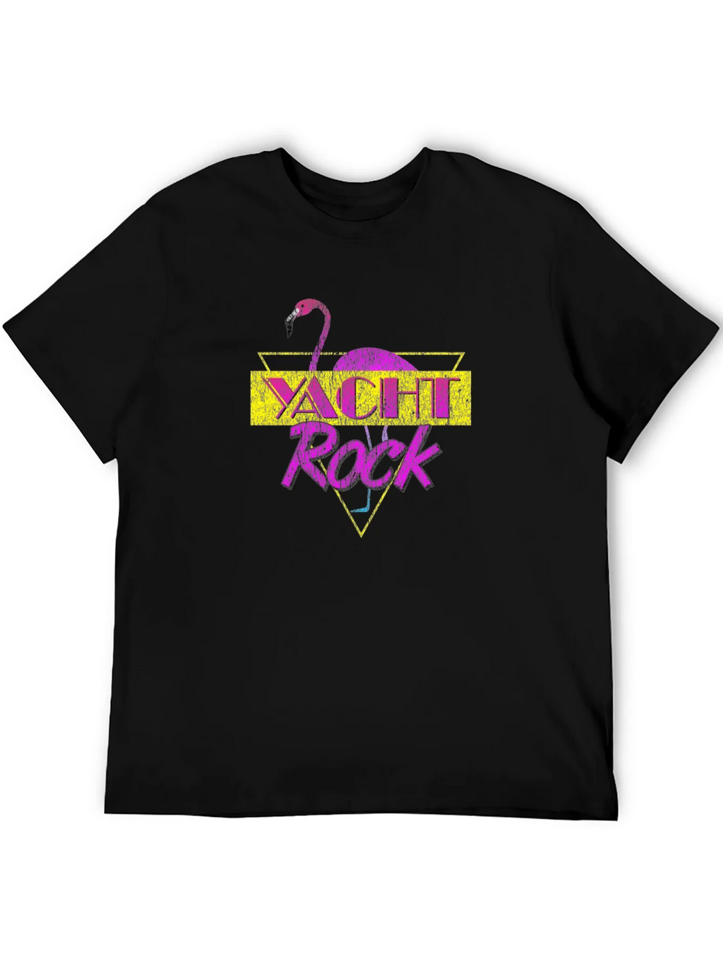 Yacht Rock Flamingo Graphic T-Shirt - Retro Style product image 5