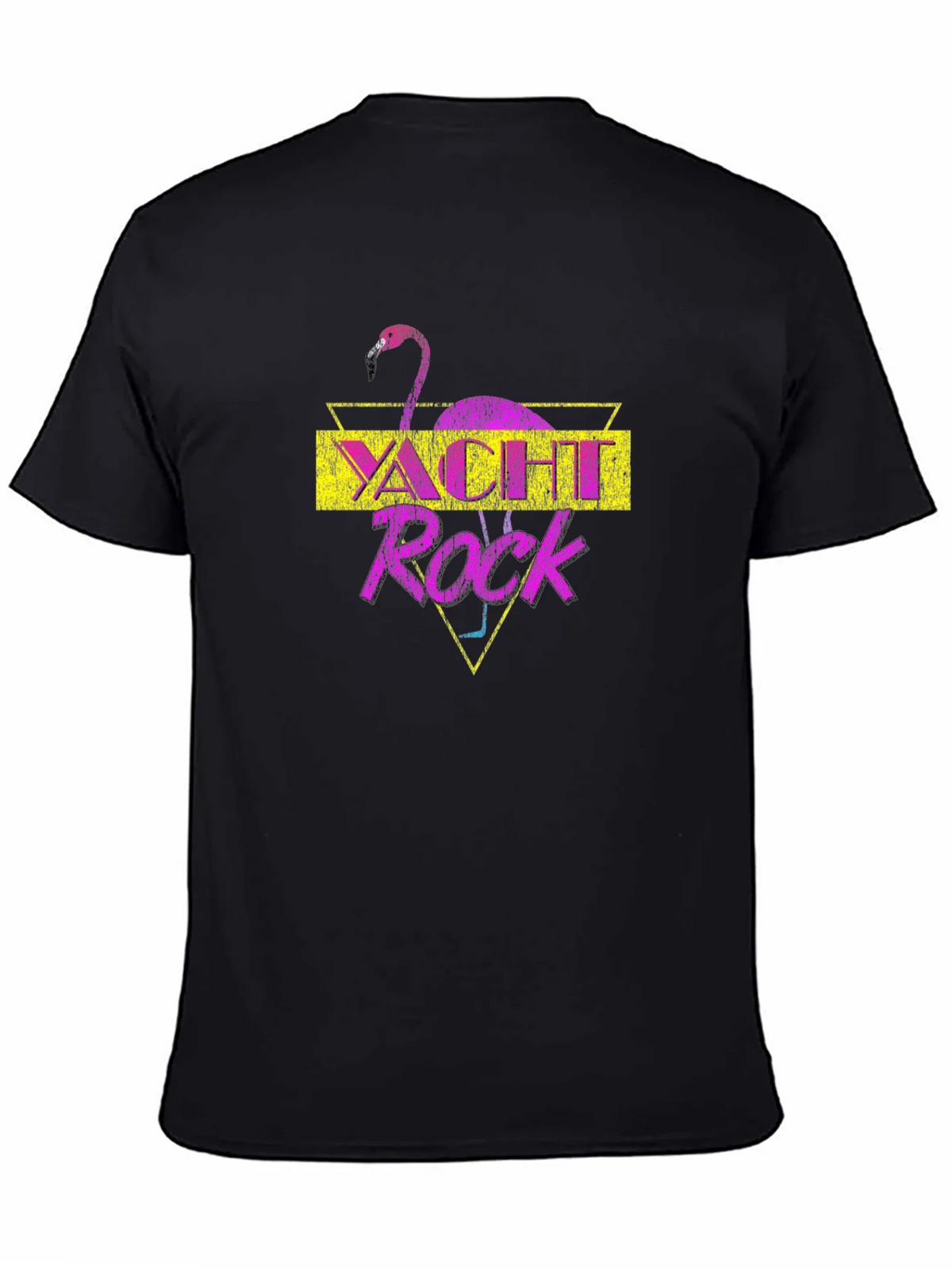 Yacht Rock Flamingo Graphic T-Shirt - Retro Style product image 4