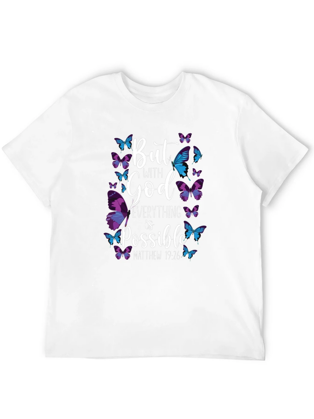 But With God Everything is Possible T-Shirt product image 11