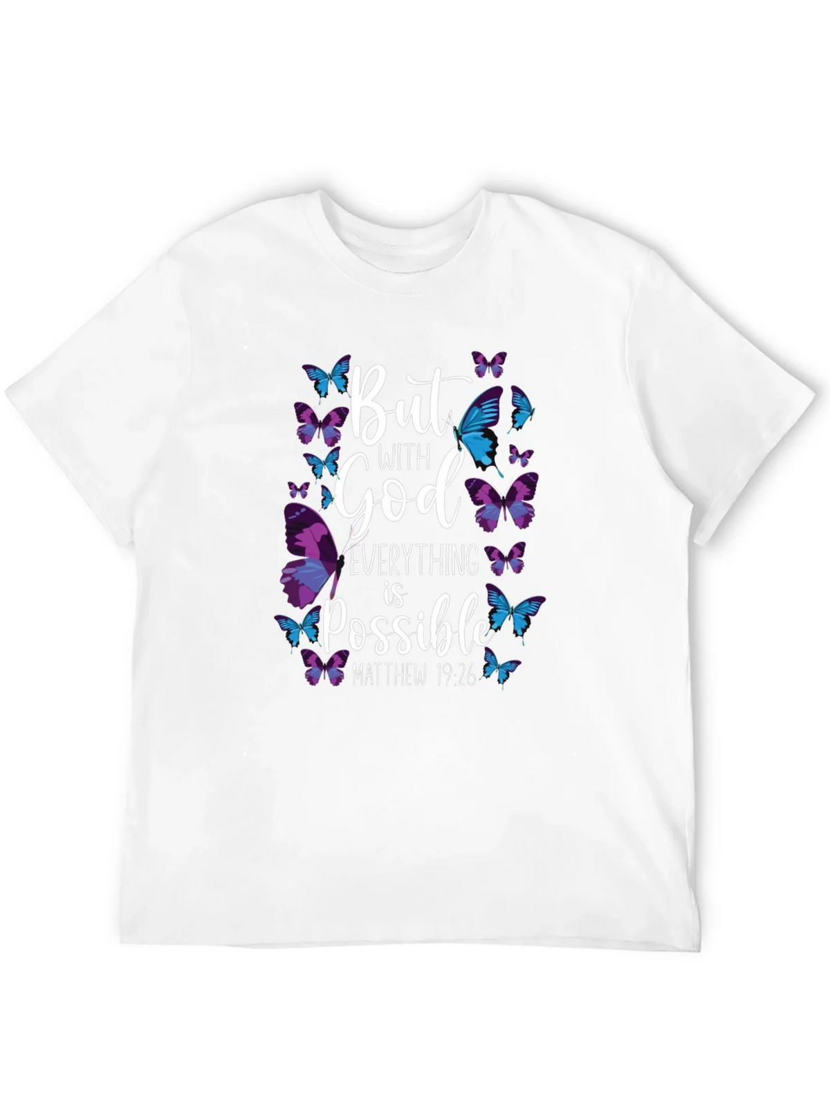 But With God Everything is Possible T-Shirt product image 11