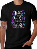But With God Everything is Possible T-Shirt product image 1