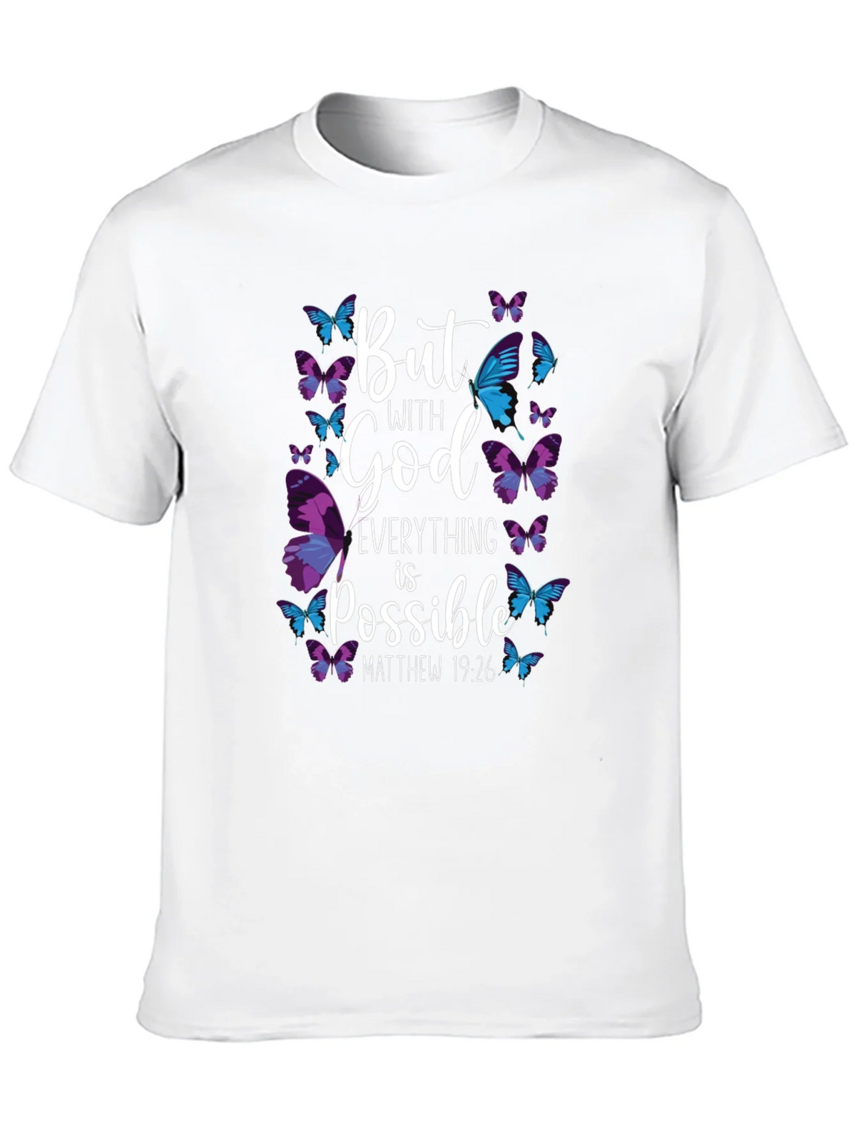 But With God Everything is Possible T-Shirt product image 9