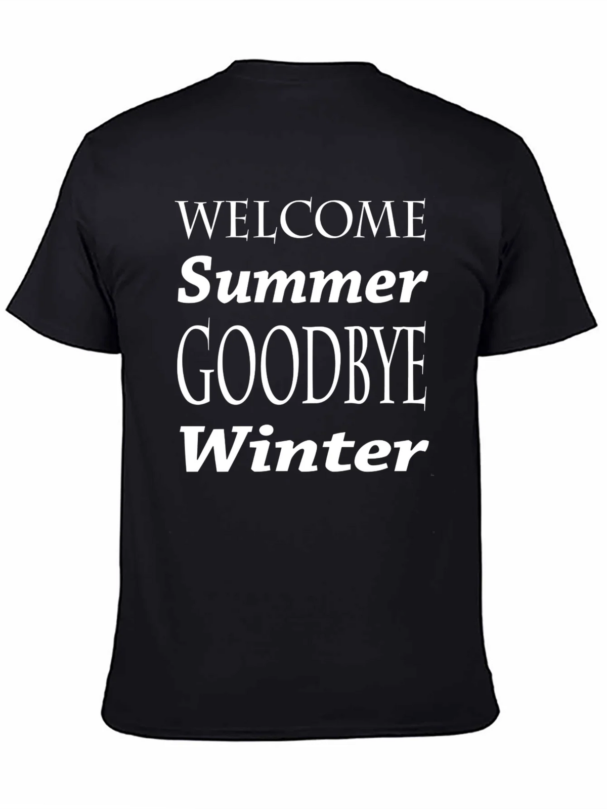 Welcome Summer Goodbye Winter Graphic Tee product image 4