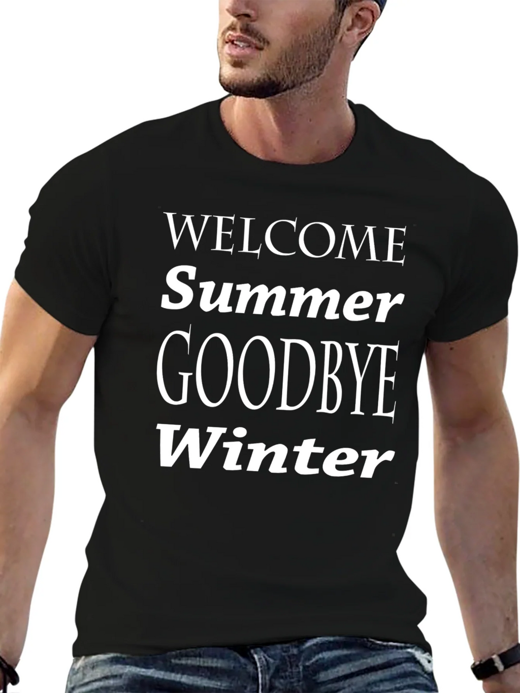Welcome Summer Goodbye Winter Graphic Tee product image 6