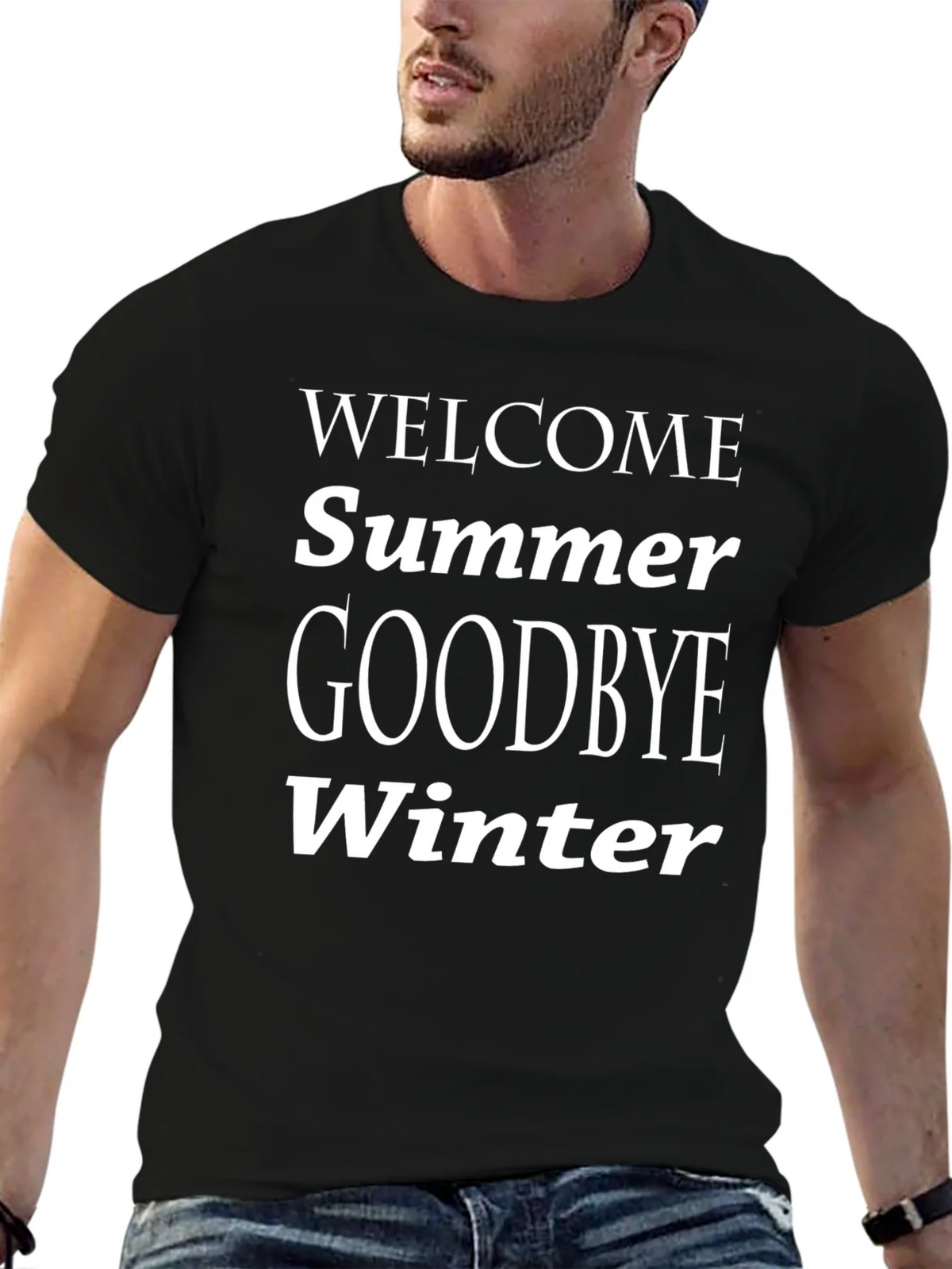 Welcome Summer Goodbye Winter Graphic Tee product image 6