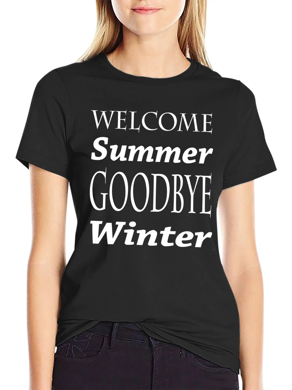 Welcome Summer Goodbye Winter Graphic Tee product image 2