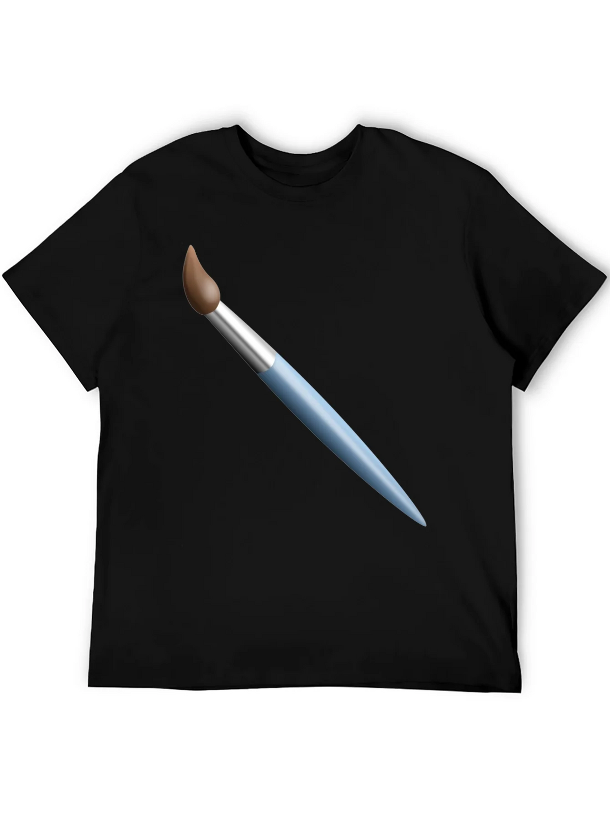 Paint Brush Graphic T-Shirt - Artistic Design Casual Wear product image 5