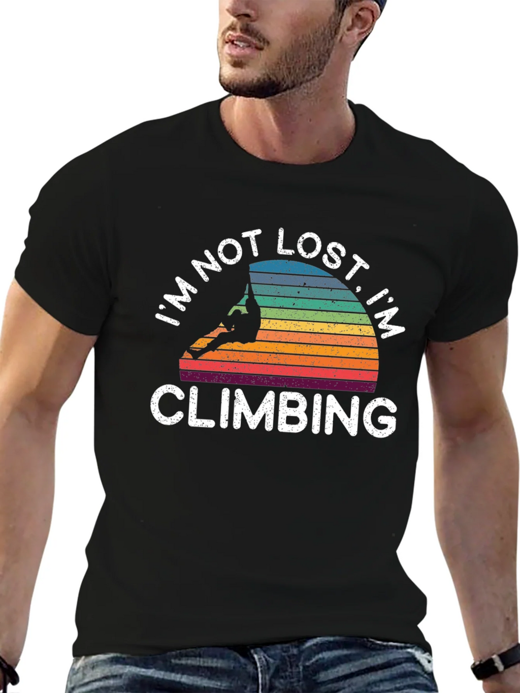 Im Not Lost Im Climbing T-Shirt product image 5