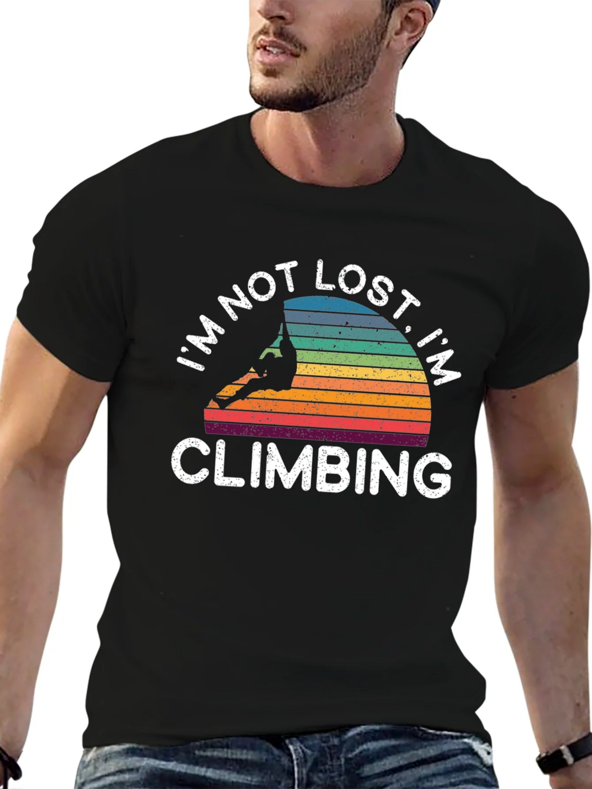 Im Not Lost Im Climbing T-Shirt product image 5