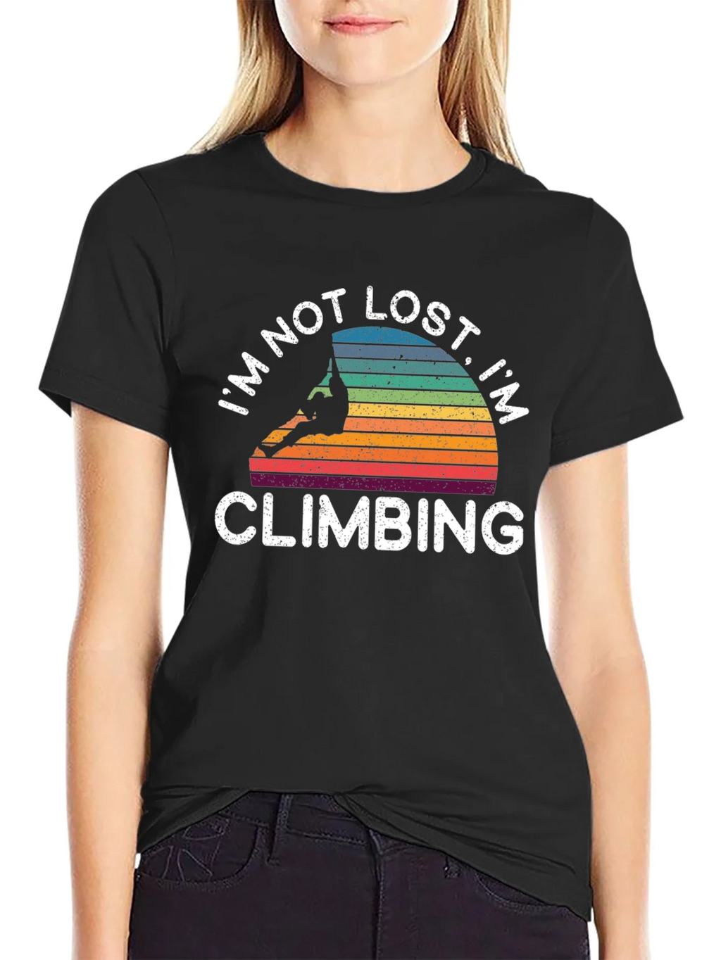 Im Not Lost Im Climbing T-Shirt product image 2