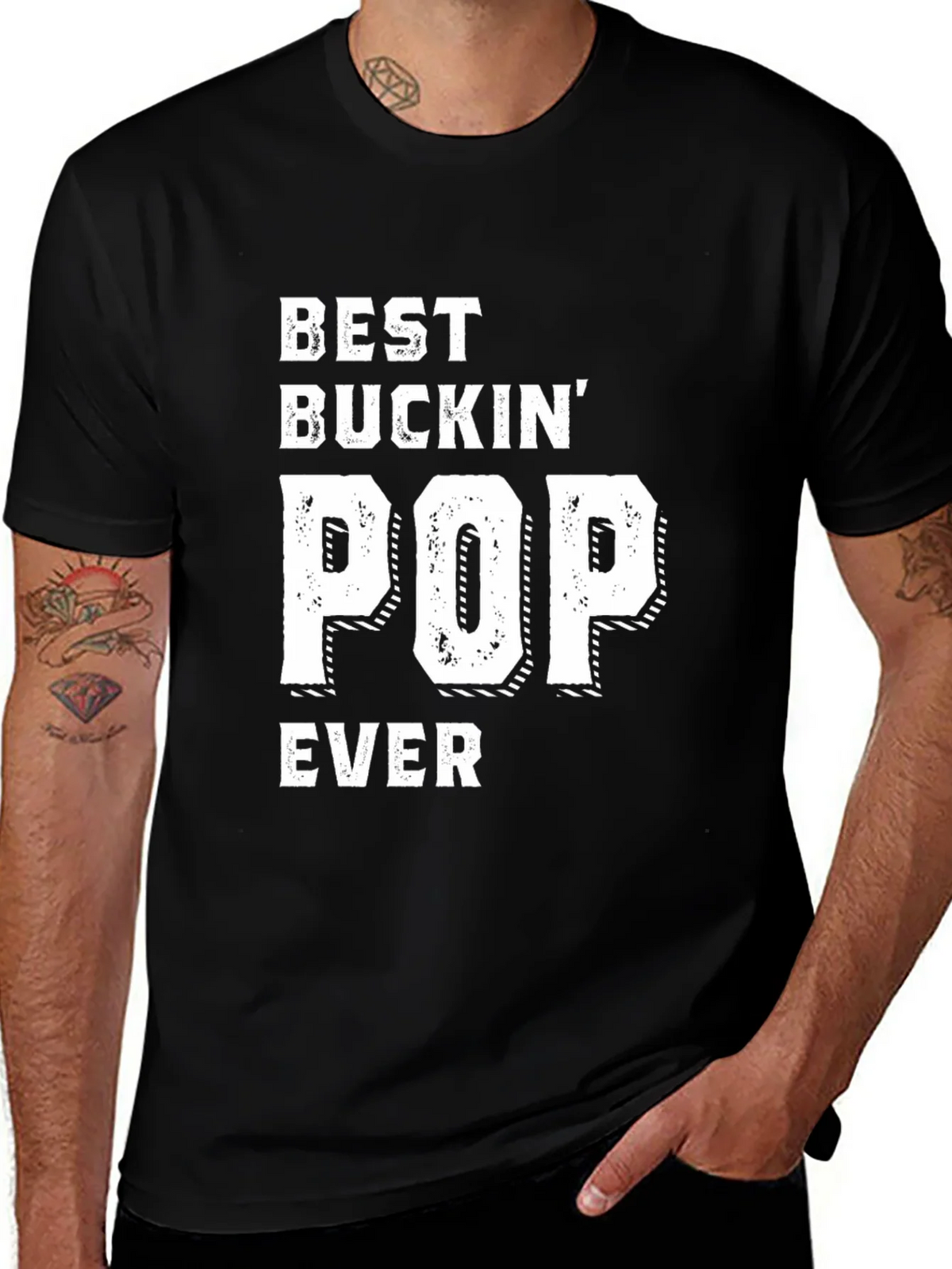 Best Buckin Pop Ever Graphic T-Shirt product image 1