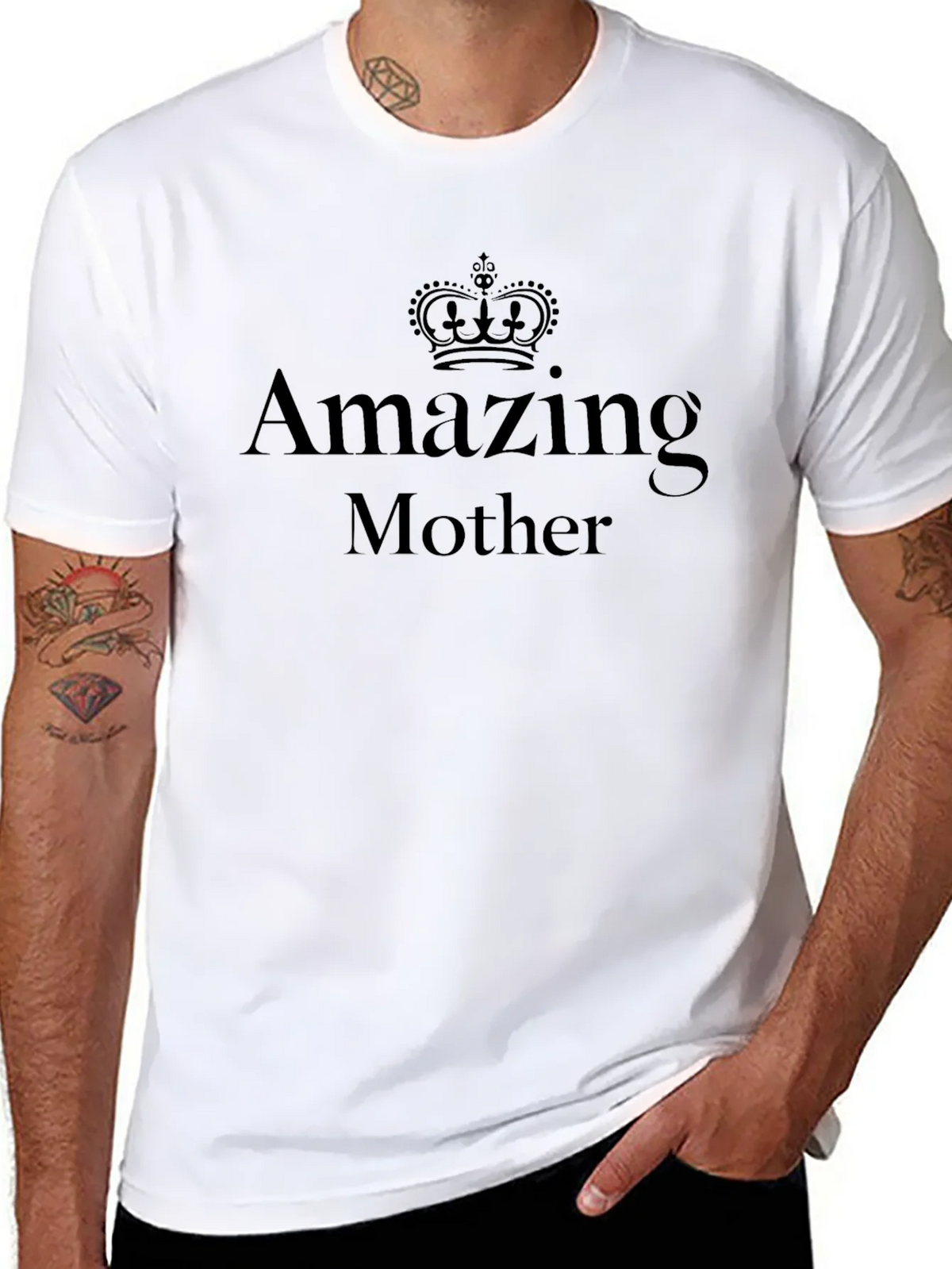 Amazing Mother T-Shirt - Black product image 7