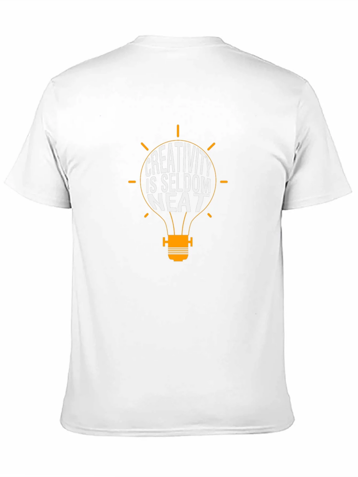 Creativity is Seldom Neat T-Shirt - Black product image 10