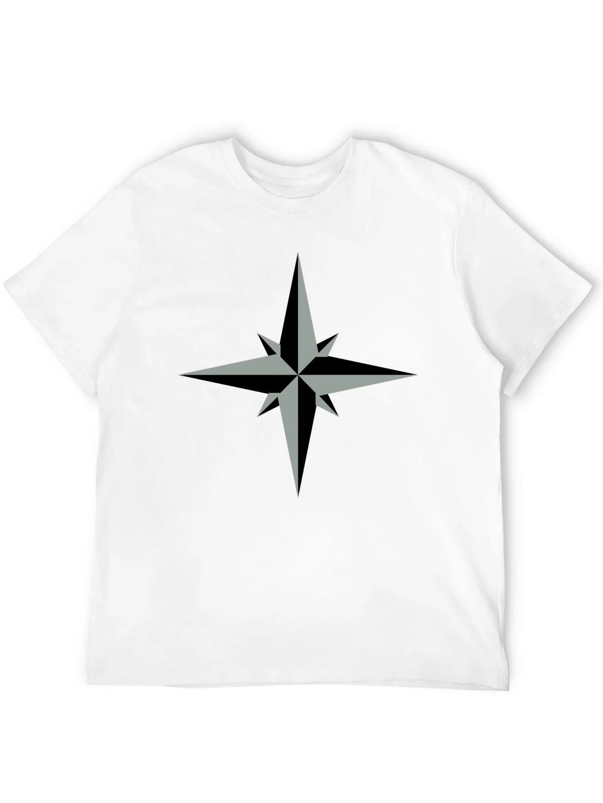 Compass Rose Graphic Tee - Stylish Black T-Shirt product image 11