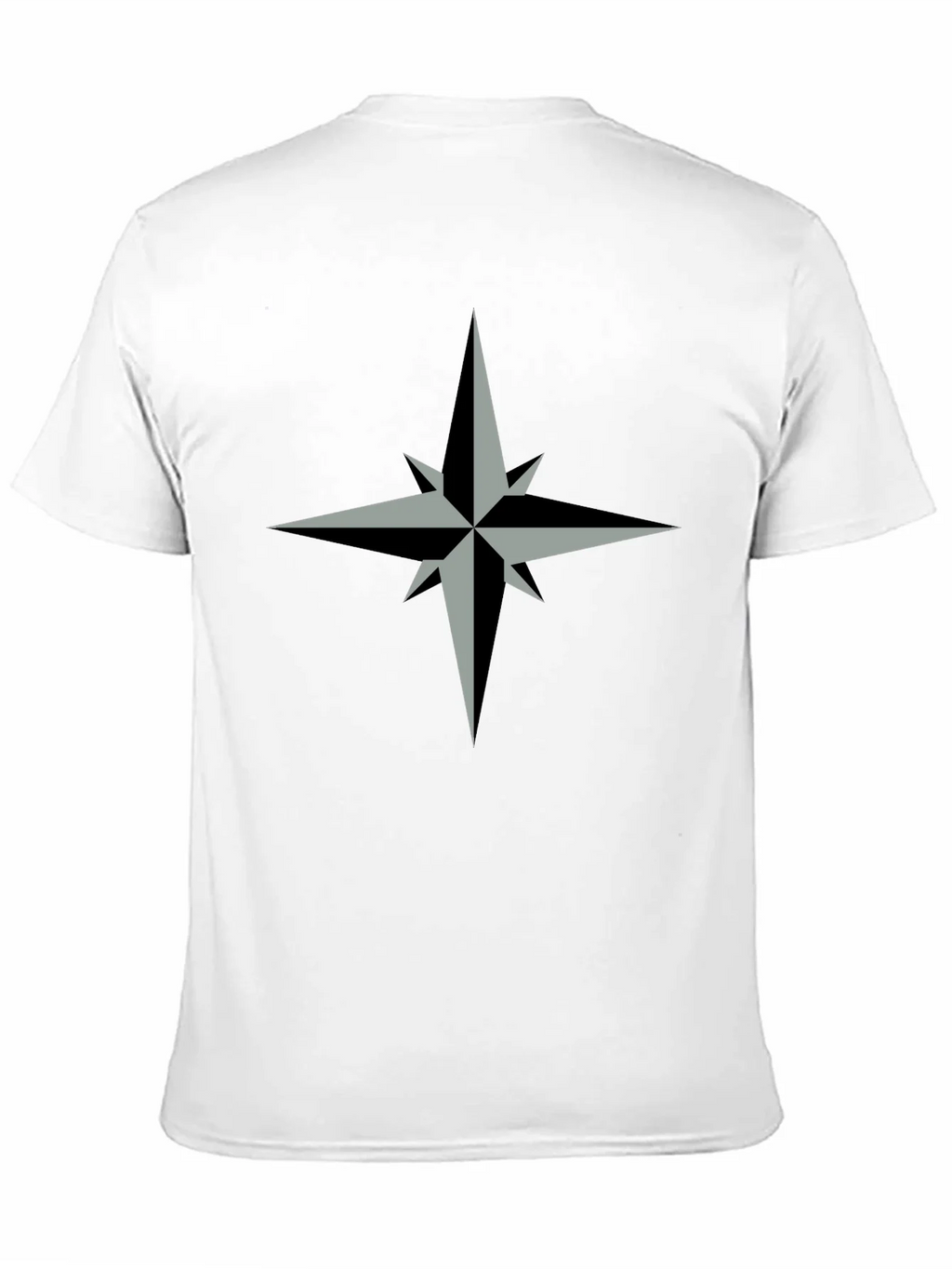 Compass Rose Graphic Tee - Stylish Black T-Shirt product image 10