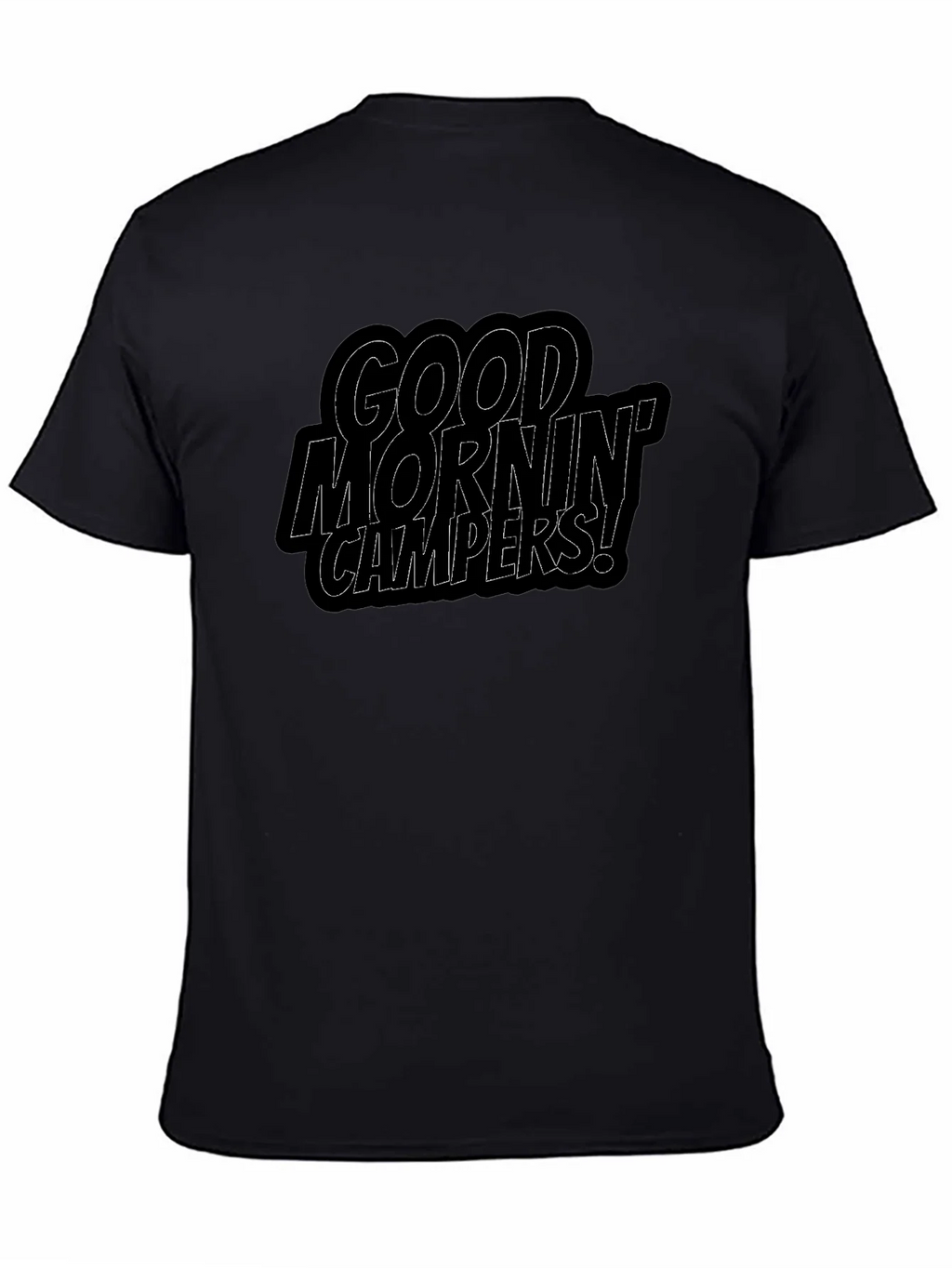Good Mornin Campers Black T-Shirt product image 3