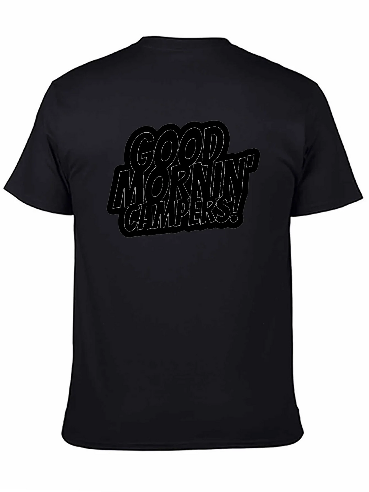 Good Mornin Campers Black T-Shirt product image 3