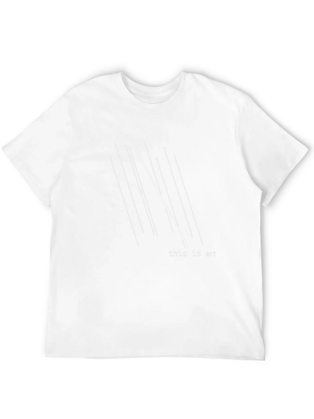 Minimalist Art T-Shirt - Black Graphic Tee product image 11