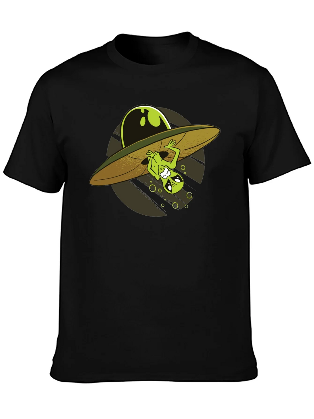 Alien Abduction T-Shirt - Novelty UFO Design product image 1