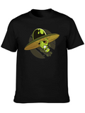 Alien Abduction T-Shirt - Novelty UFO Design product image 1