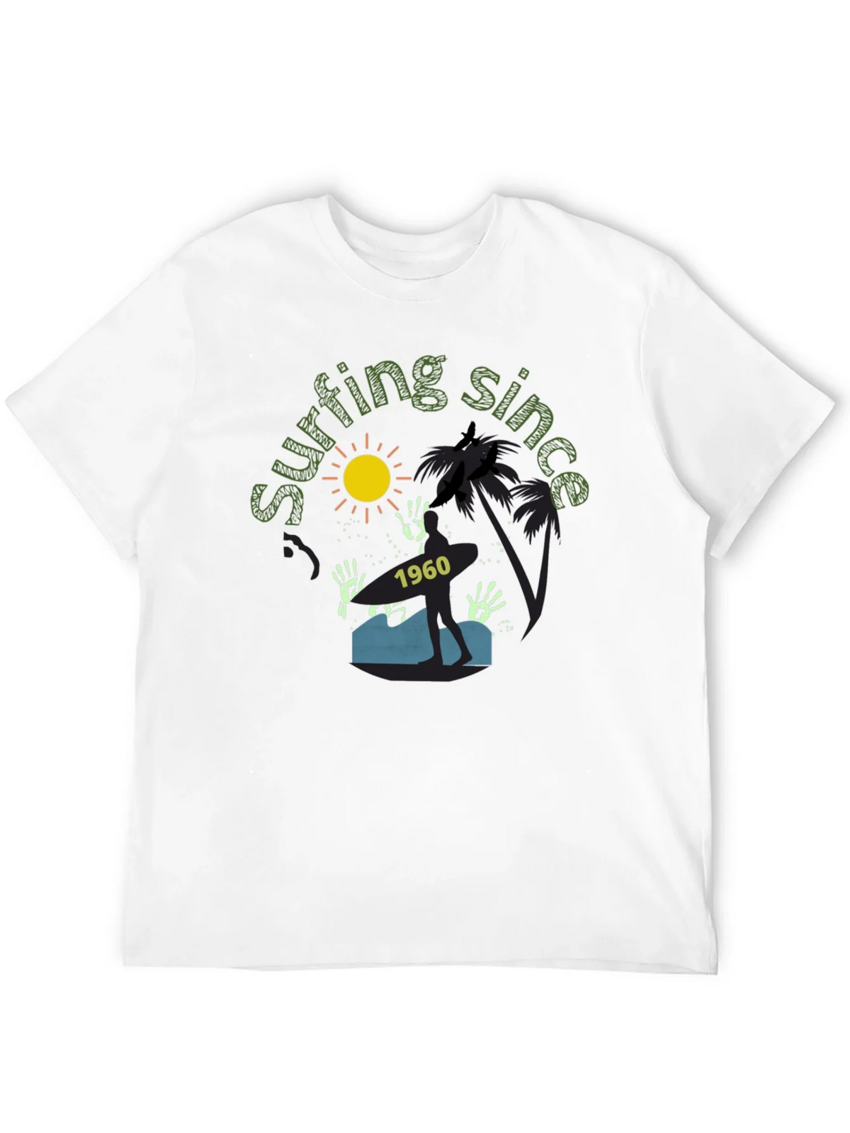 Surfing Since 1960 Graphic Tee - Tropical Vibe product image 11