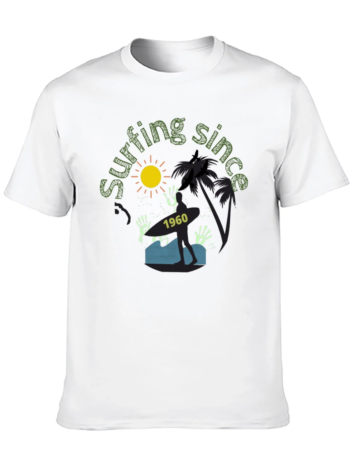 Surfing Since 1960 Graphic Tee - Tropical Vibe product image 9