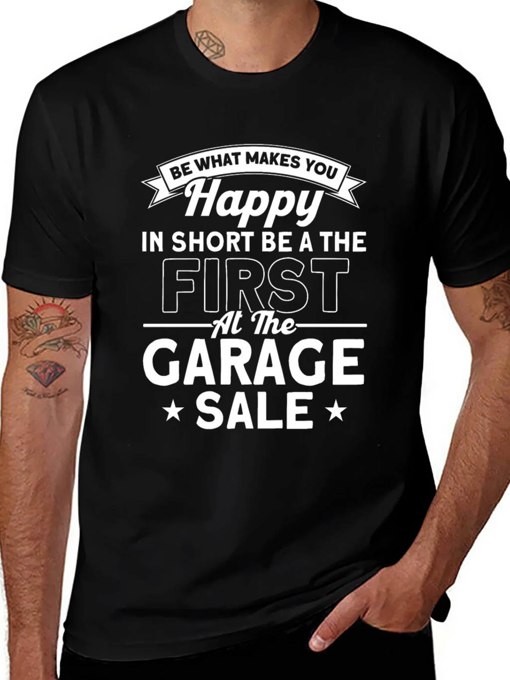 Happy Garage Sale T-Shirt product image 1