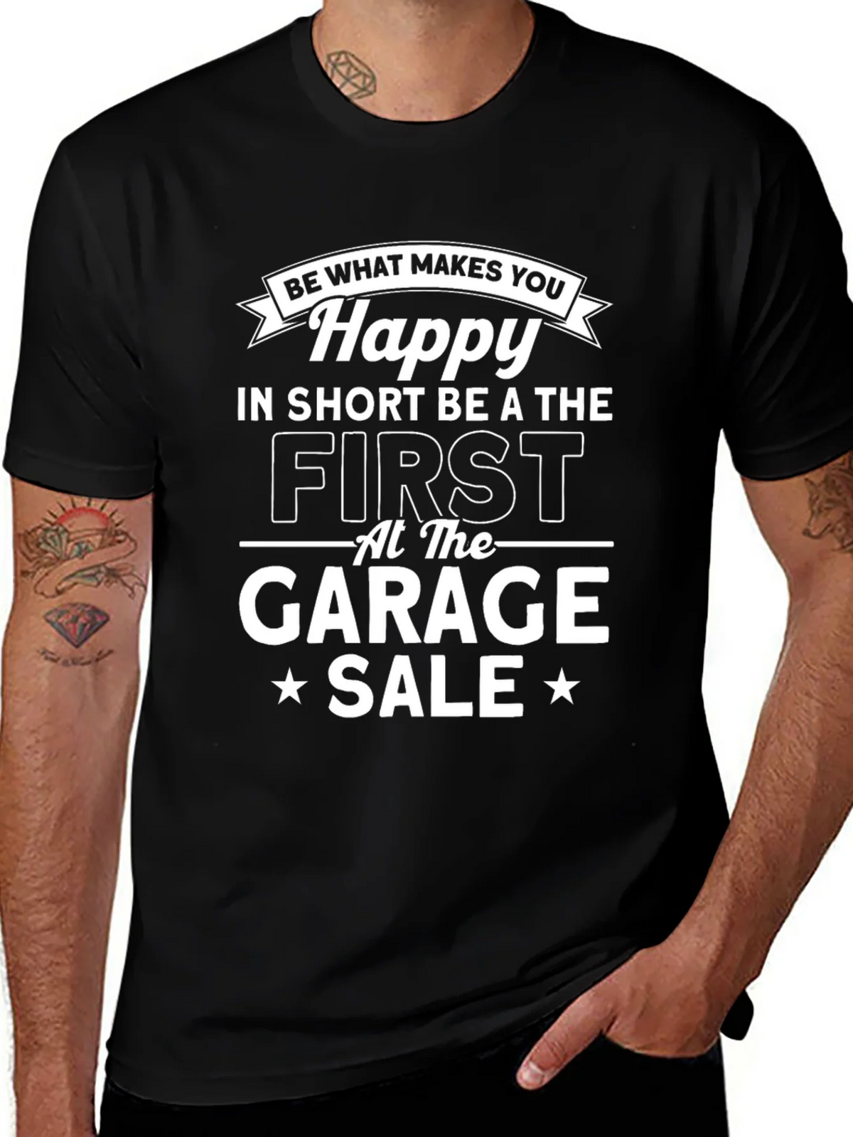 Happy Garage Sale T-Shirt product image 1