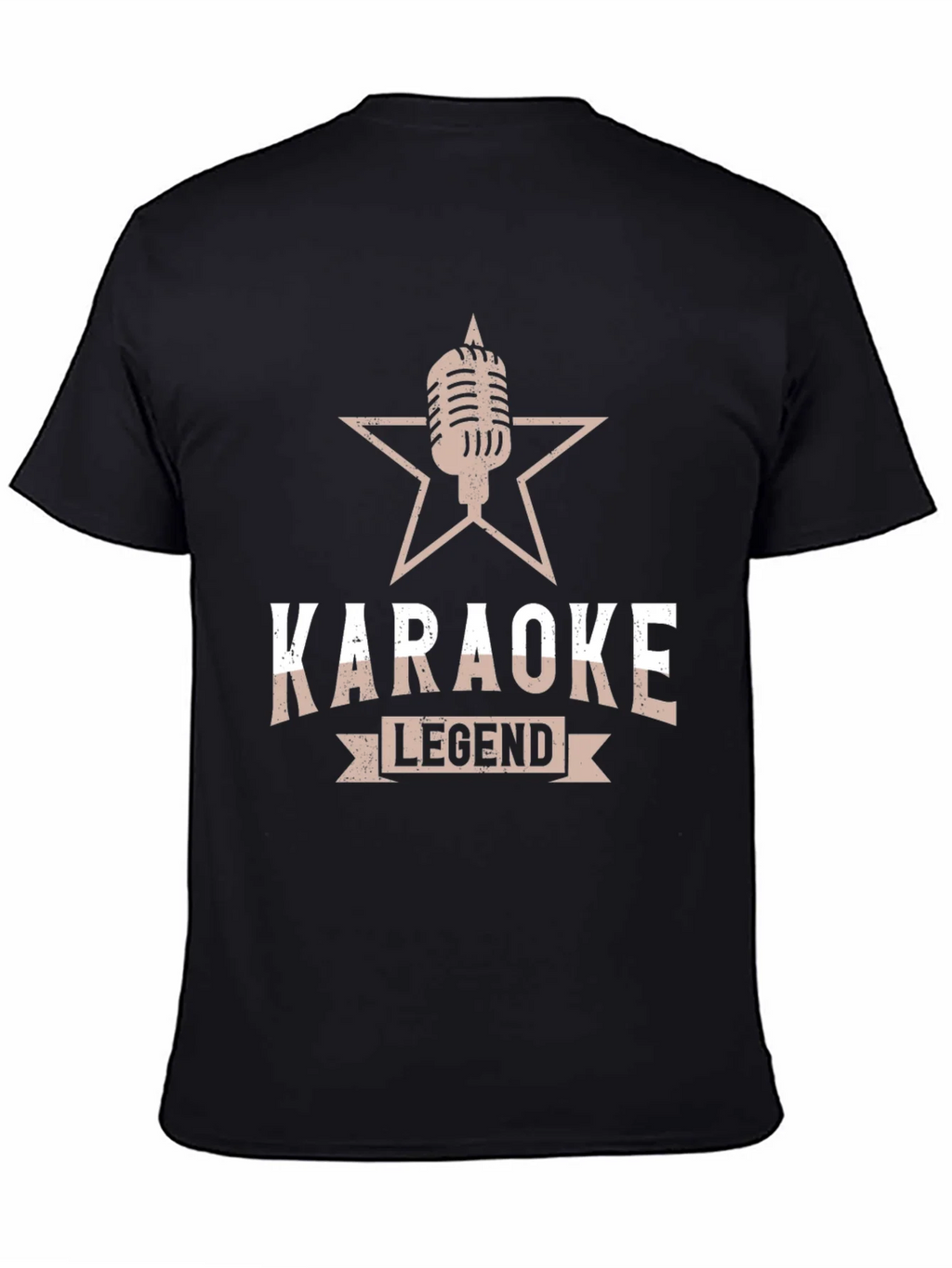 Karaoke Legend Black T-Shirt - Music Lover Gift product image 4
