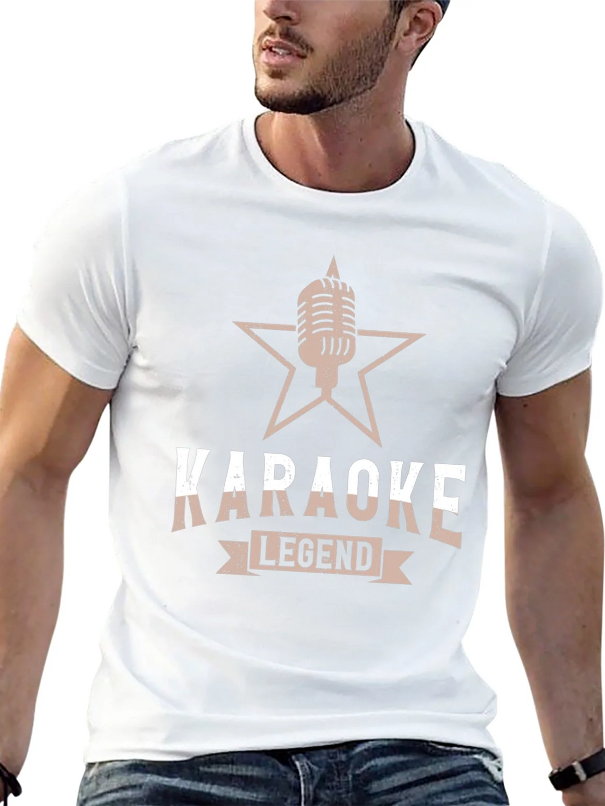 Karaoke Legend Black T-Shirt - Music Lover Gift product image 12