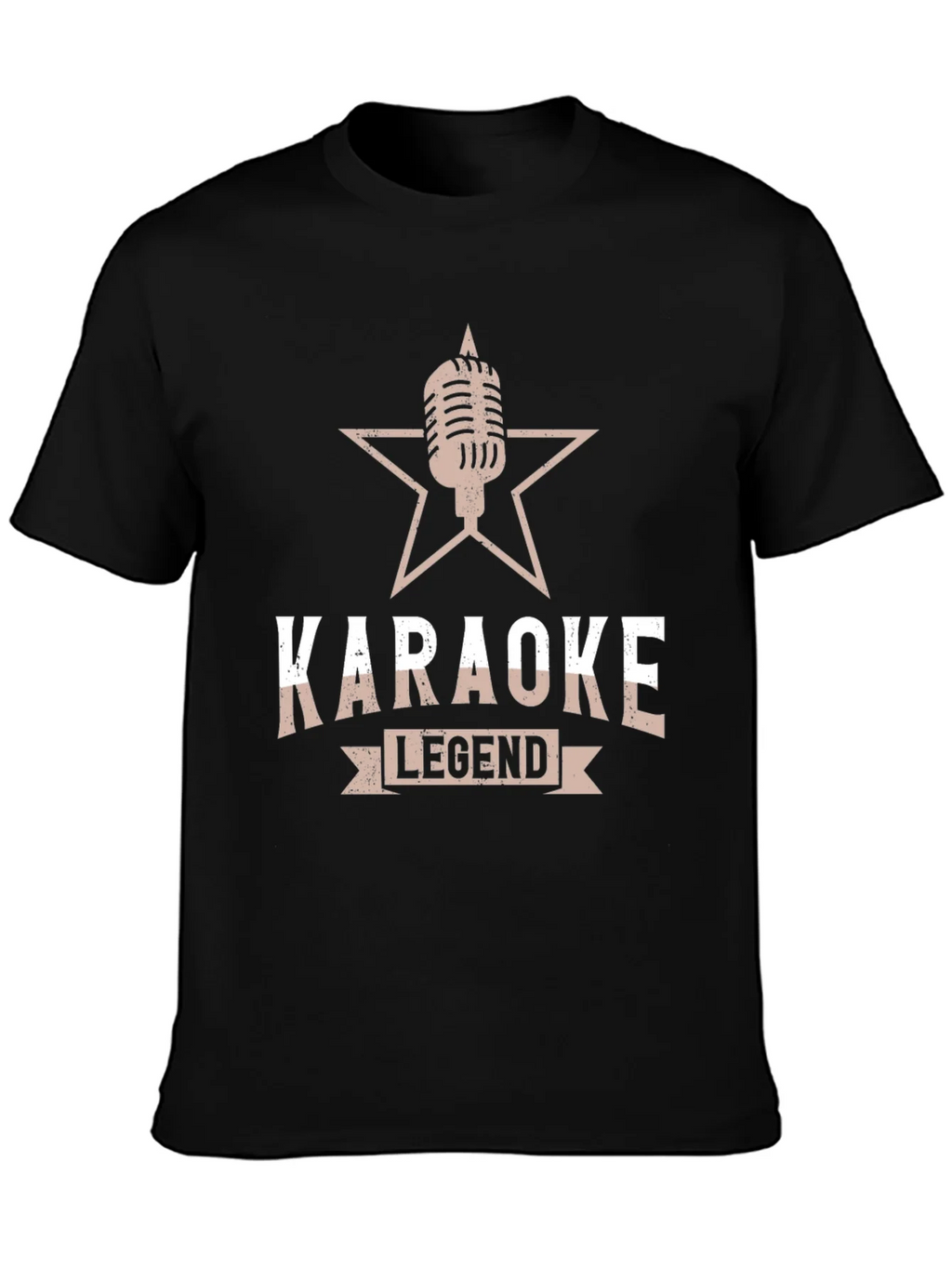 Karaoke Legend Black T-Shirt - Music Lover Gift product image 3