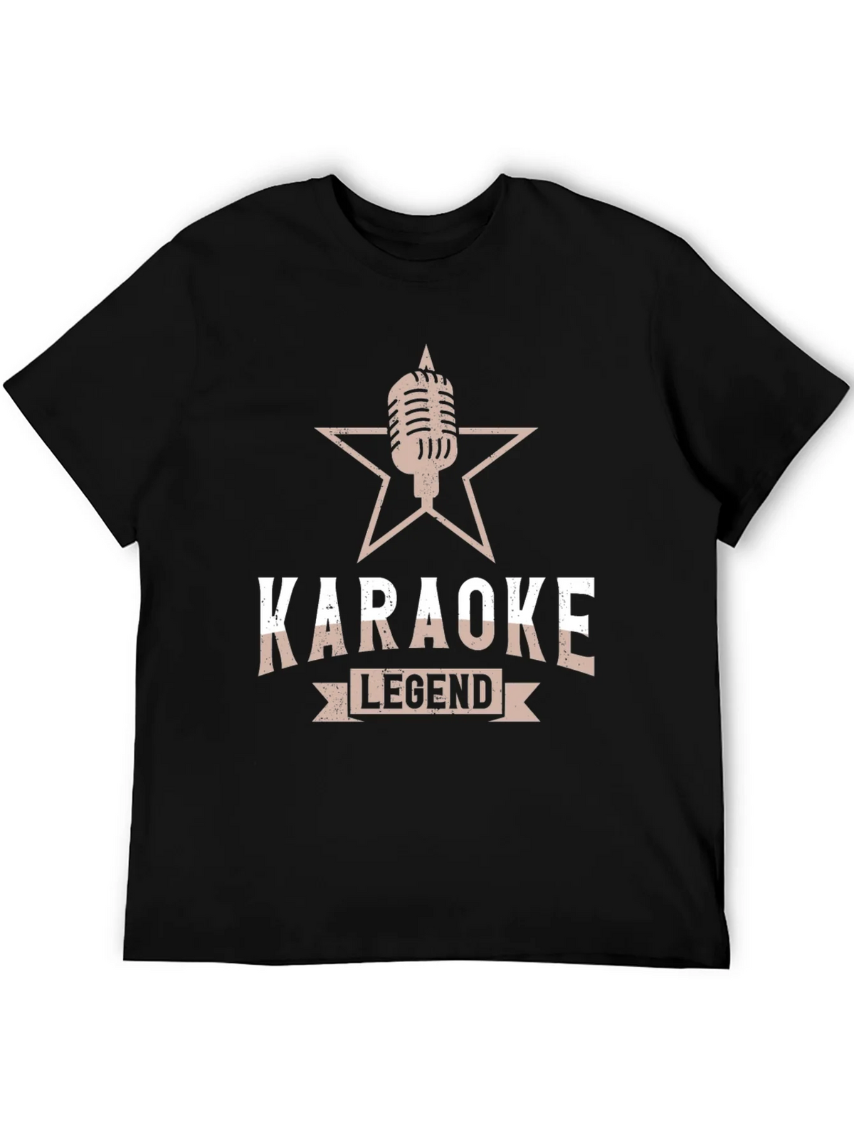 Karaoke Legend Black T-Shirt - Music Lover Gift product image 5